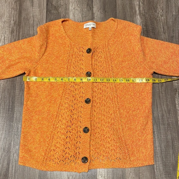 EUC JONES New York Sport Petite Cardigan. PXL - Picture 4 of 7